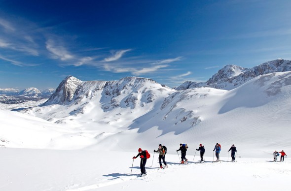 Die Umgebung bei einer Skitour entdecken © Schladming-Dachstein_raffalt