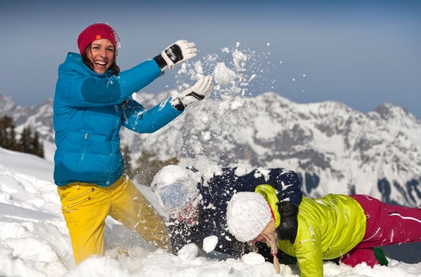 Skispaß im Winterurlaub © Schladming-Dachstein